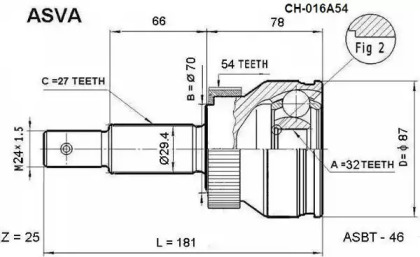 ASVA CH-016A54