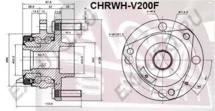 ASVA CHRWH-V200F