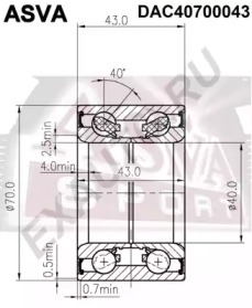 ASVA DAC40700043