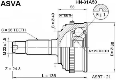 ASVA HN-31A50
