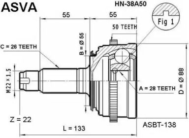 ASVA HN-38A50