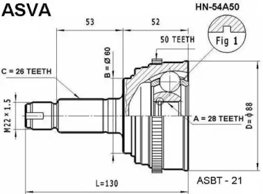 ASVA HN-54A50