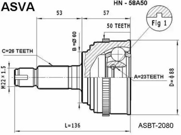 ASVA HN-58A50