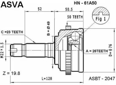 ASVA HN-61A50