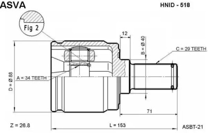 ASVA HNID-518