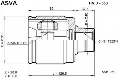 ASVA HNID-550