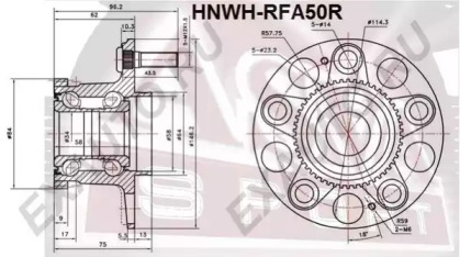 ASVA HNWH-RFA50R