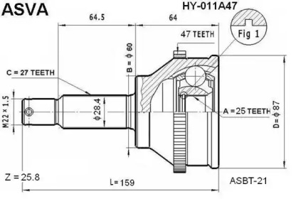 ASVA HY-011A47