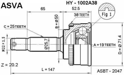 ASVA HY-1002A38