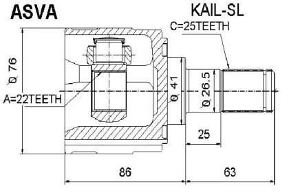 ASVA KAIL-SL