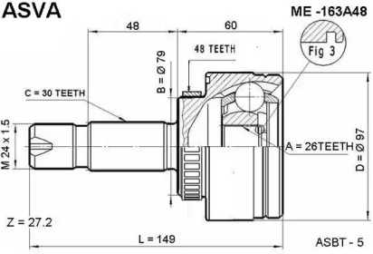 ASVA ME-163A48