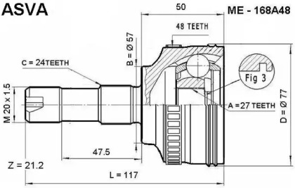 ASVA ME-168A48