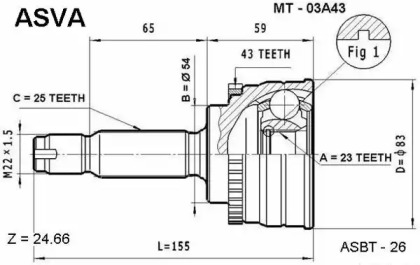 ASVA MT-03A43