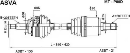 ASVA MT-P99D