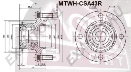 ASVA MTWH-CSA43R