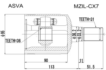 ASVA MZIL-CX7