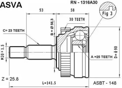 ASVA RN-1316A30