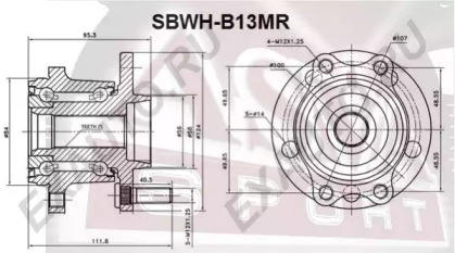 ASVA SBWH-B13MR