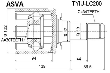 ASVA TYIU-LC200