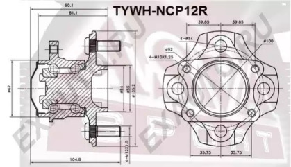 ASVA TYWH-NCP12R