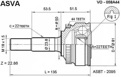 ASVA VO-058A44