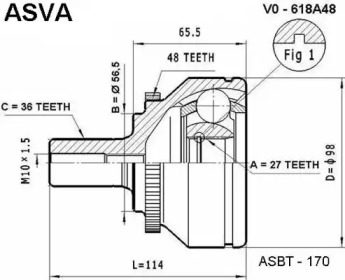 ASVA VO-618A48