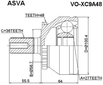 ASVA VO-XC9A48