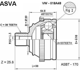 ASVA VW-018A48