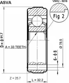 ASVA VWIU-5016