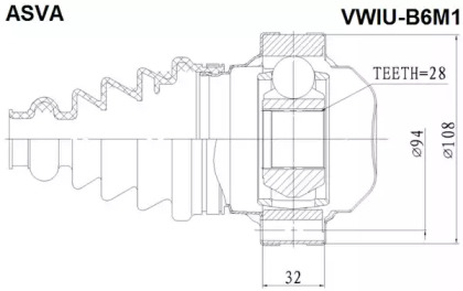 ASVA VWIU-B6M1