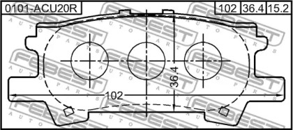 febest 0101acu20r