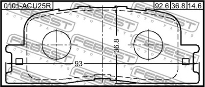 febest 0101acu25r