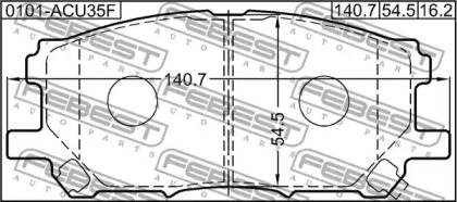 febest 0101acu35f