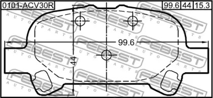 febest 0101acv30r