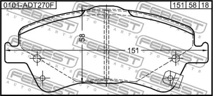 febest 0101adt270f