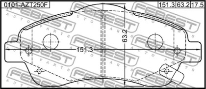 febest 0101azt250f