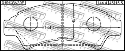 febest 0101cv30f