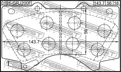febest 0101grj200f