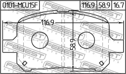 febest 0101mcu15f