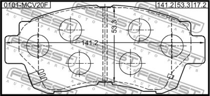 febest 0101mcv20f