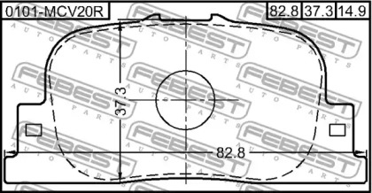 febest 0101mcv20r