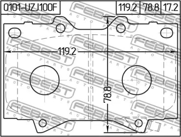 febest 0101uzj100f