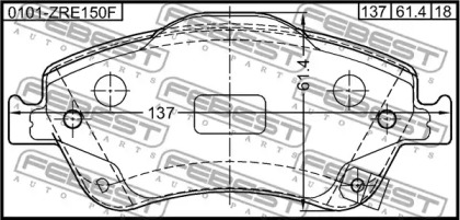 febest 0101zre150f