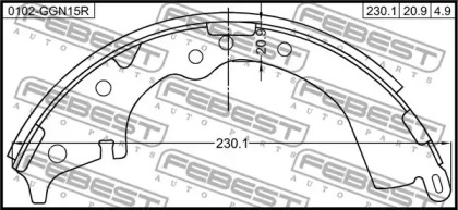 febest 0102ggn15r
