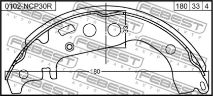 febest 0102ncp30r