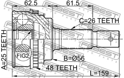 febest 0110005a48