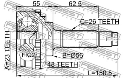 febest 0110010a48