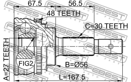 febest 0110013a48