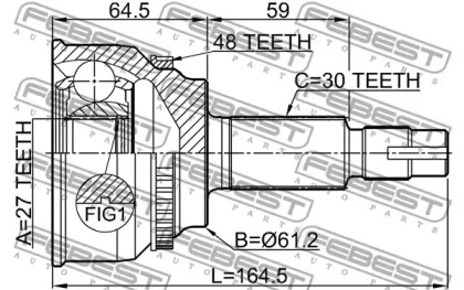 febest 0110avv50a48