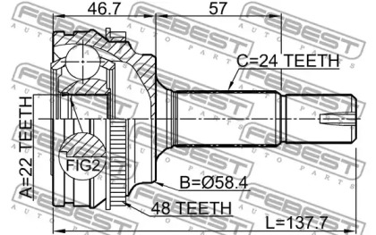 febest 0110ncp10a48